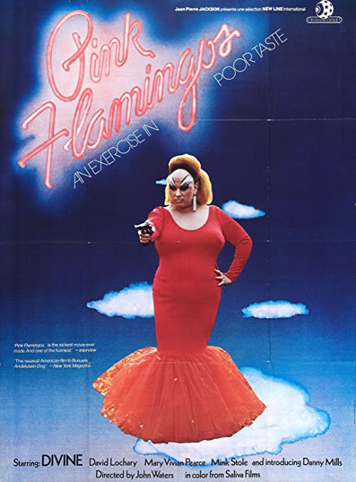 دانلود فیلم Pink Flamingos 1972 - فلامینگوی صورتی