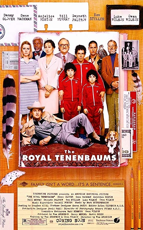 دانلود فیلم The Royal Tenenbaums 2001 - خانواده اشرافی تننبام