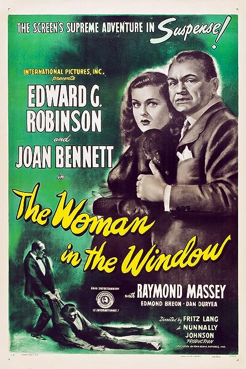 دانلود فیلم The Woman in the Window 1944 - زنی در پنجره