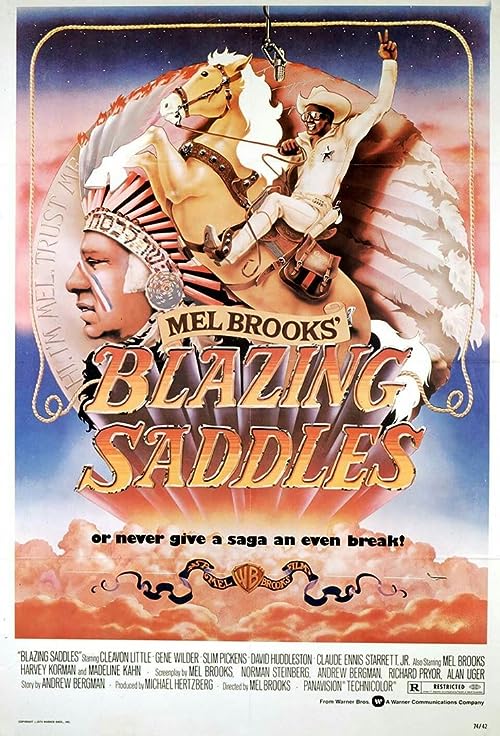 دانلود فیلم Blazing Saddles 1974 با زیرنویس فارسی