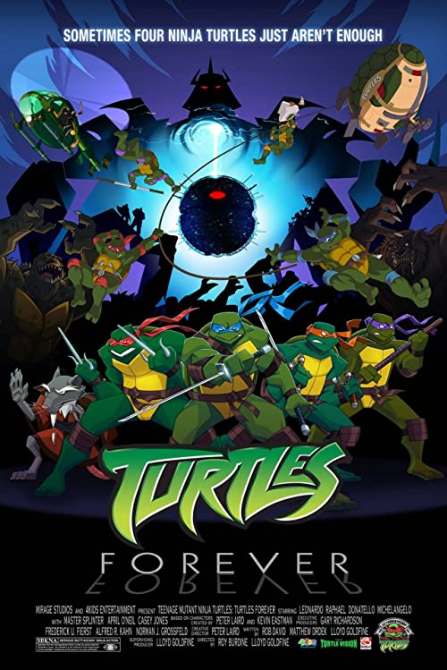دانلود انیمیشن Turtles Forever 2009 با زیرنویس فارسی