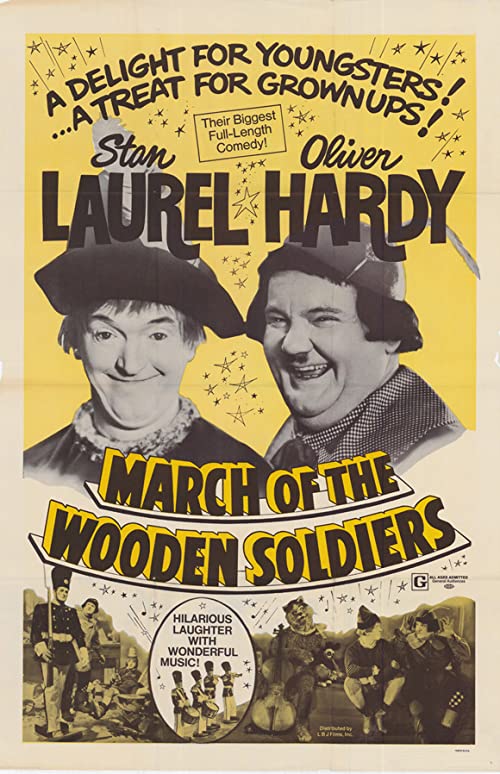دانلود فیلم March of the Wooden Soldiers 1934 - بچه‌ها در شهر اسباب‌بازی