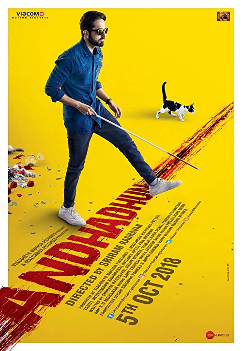 دانلود فیلم هندی Andhadhun 2018 - ملودی کور