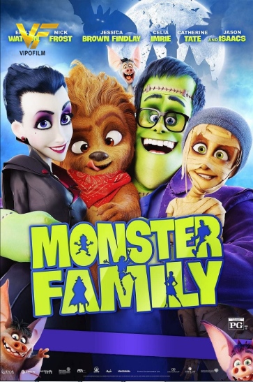 دانلود انیمیشن Monster Family 2017 - خانواده هیولا