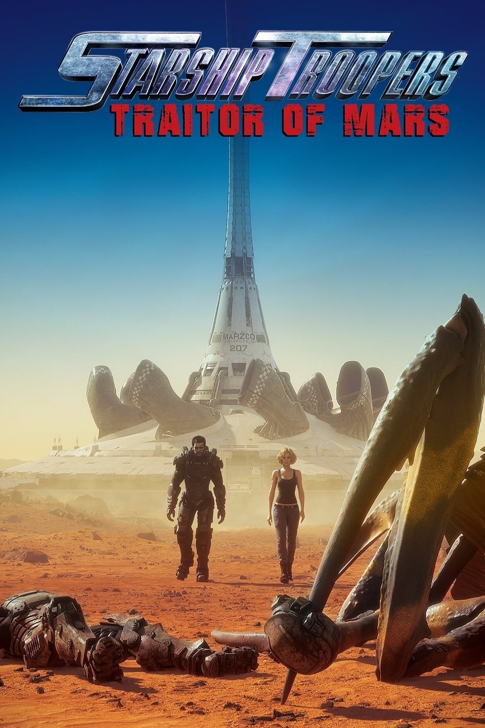 دانلود انیمیشن Starship Troopers: Traitor of Mars 2017 - سفینه‌ جنگی: خائن مریخ