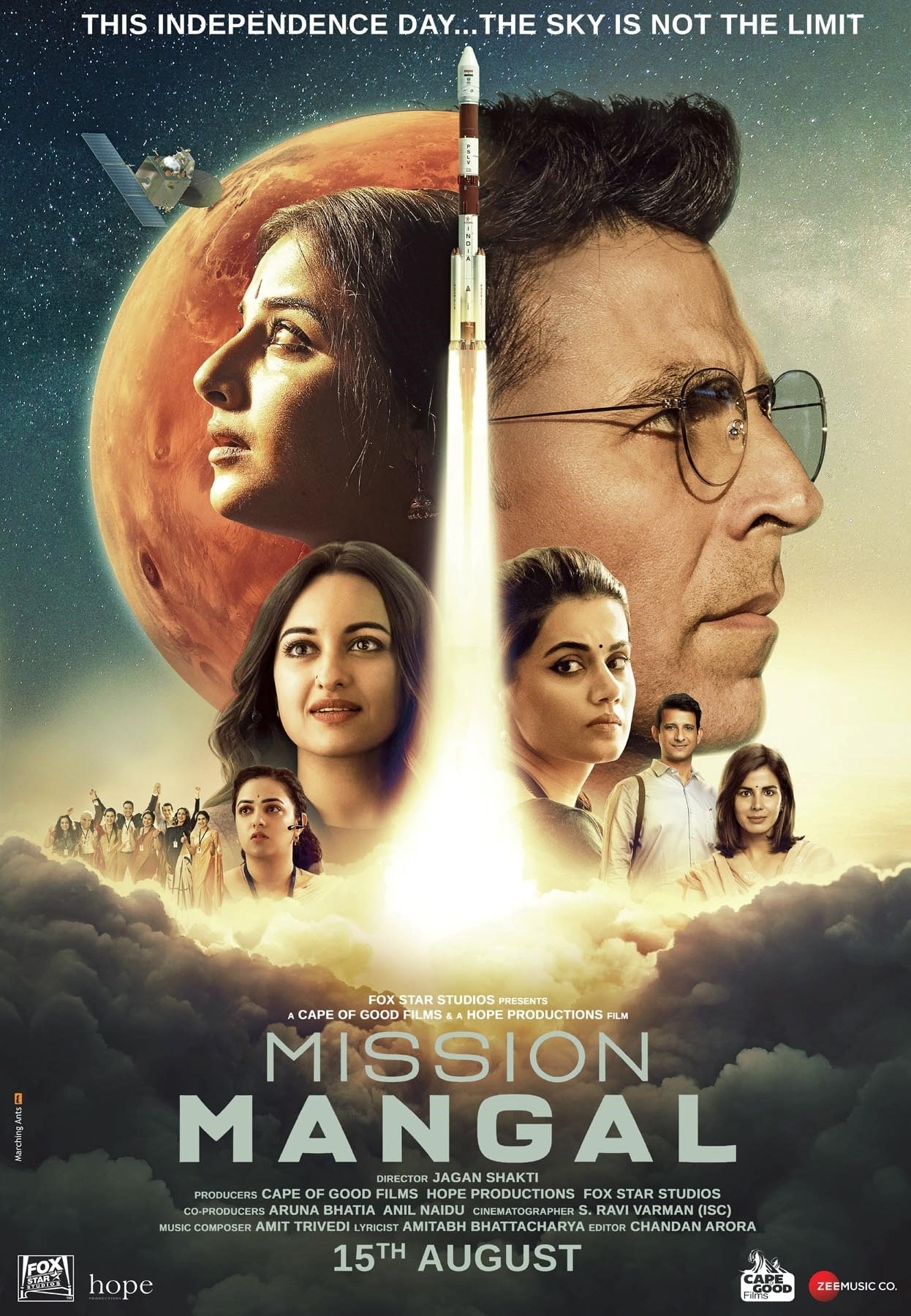 دانلود فیلم هندی Mission Mangal 2019 - عملیات مریخ