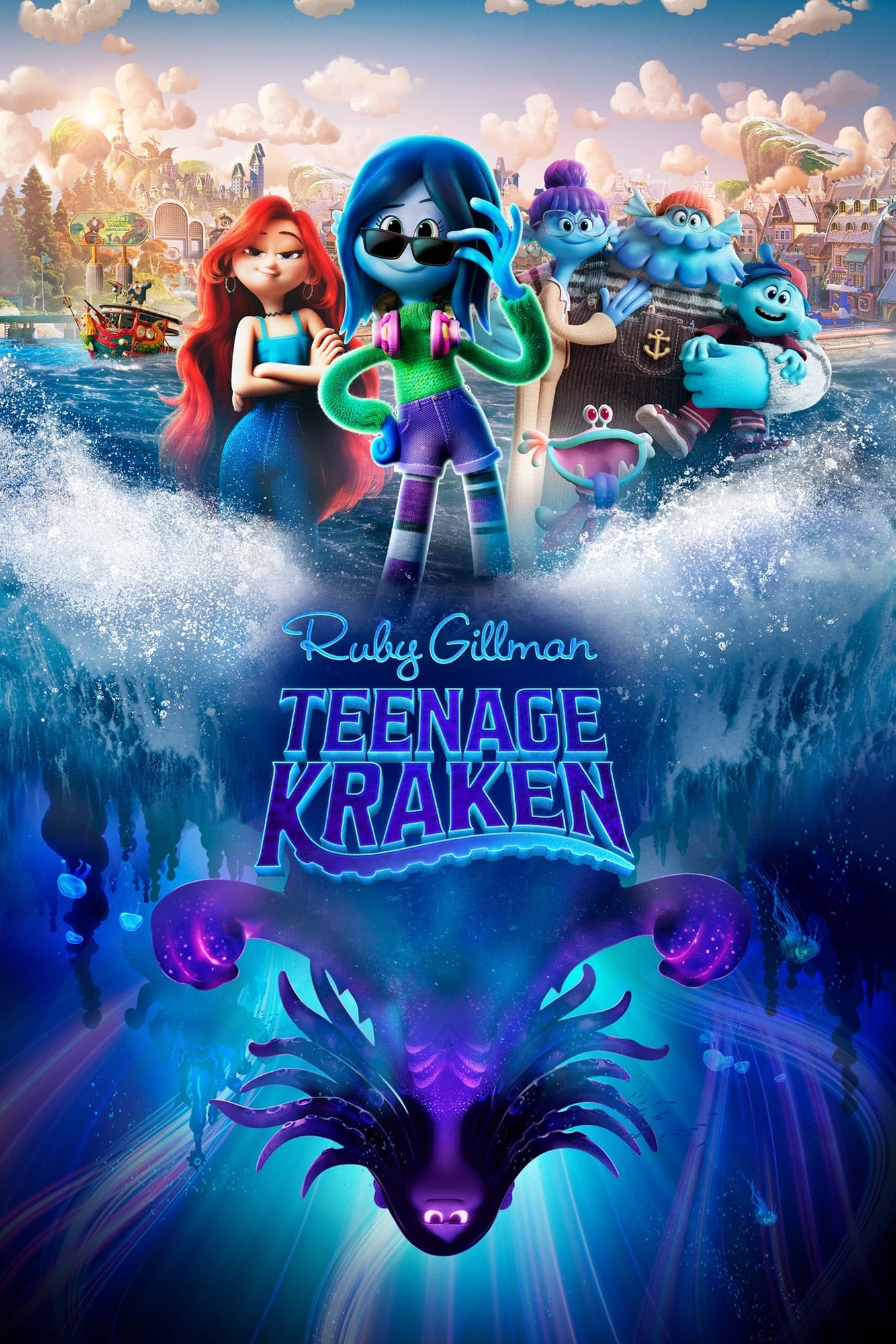 دانلود انیمیشن Ruby Gillman, Teenage Kraken 2023 با زیرنویس فارسی