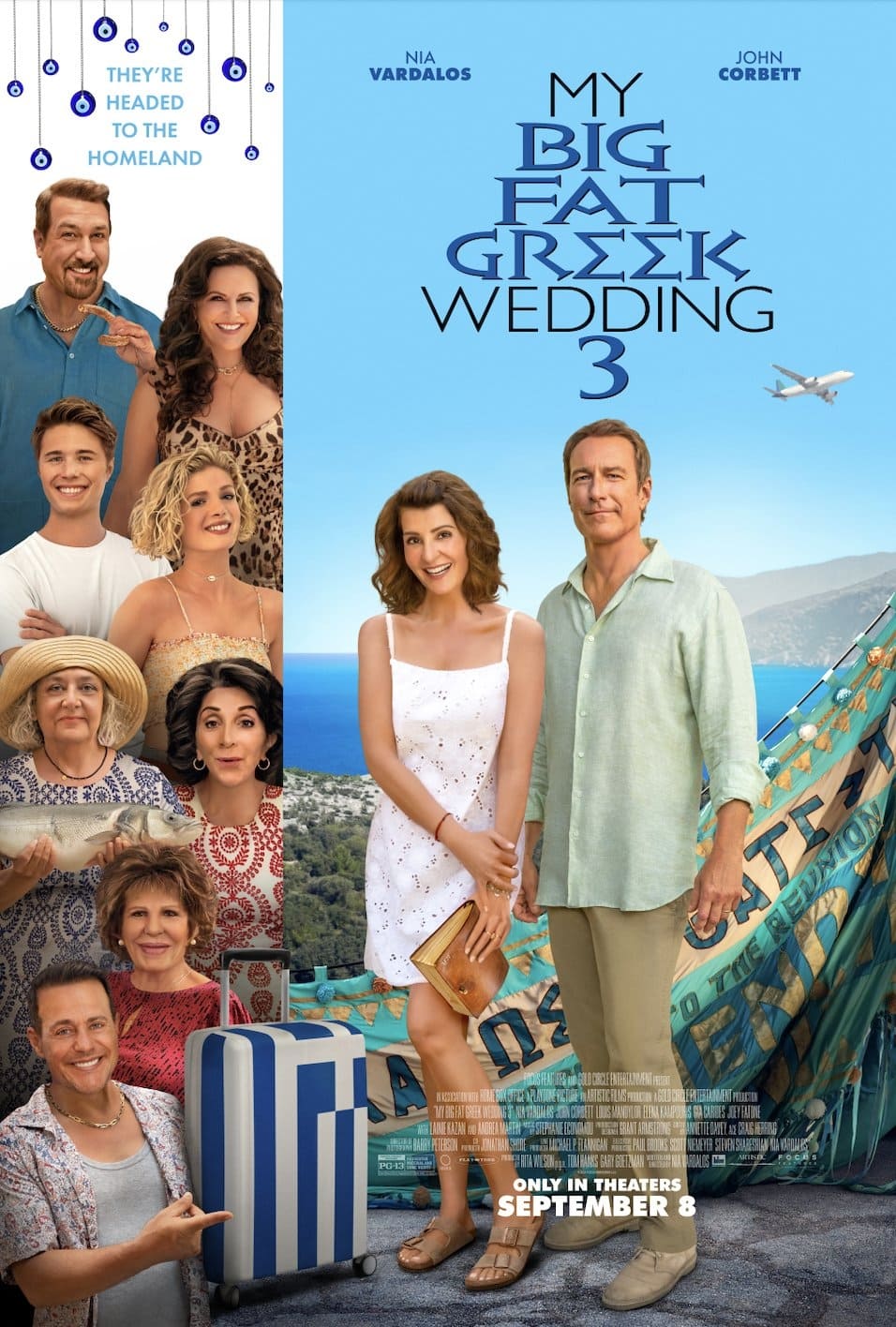 دانلود فیلم My Big Fat Greek Wedding 3 2023 - عروسی یونانی پرریخت‌وپاش و بزرگ من 3
