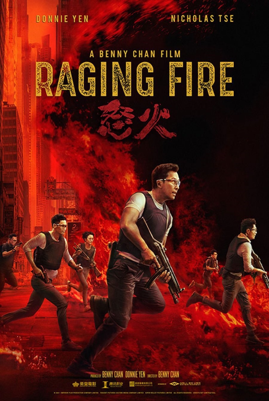 دانلود فیلم Raging Fire 2021 - طغیان آتش