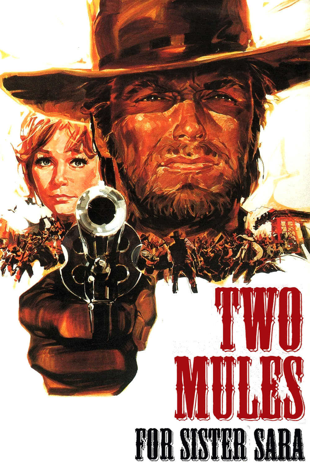 دانلود فیلم Two Mules for Sister Sara 1970 - دو قاطر برای خواهر سارا