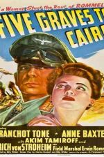 دانلود زیرنویس فیلم Five Graves to Cairo 1943