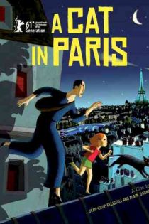 دانلود زیرنویس انیمیشن A Cat In Paris 2010